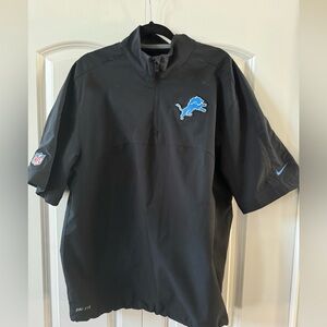 Nike Black NFL Lions Jacket